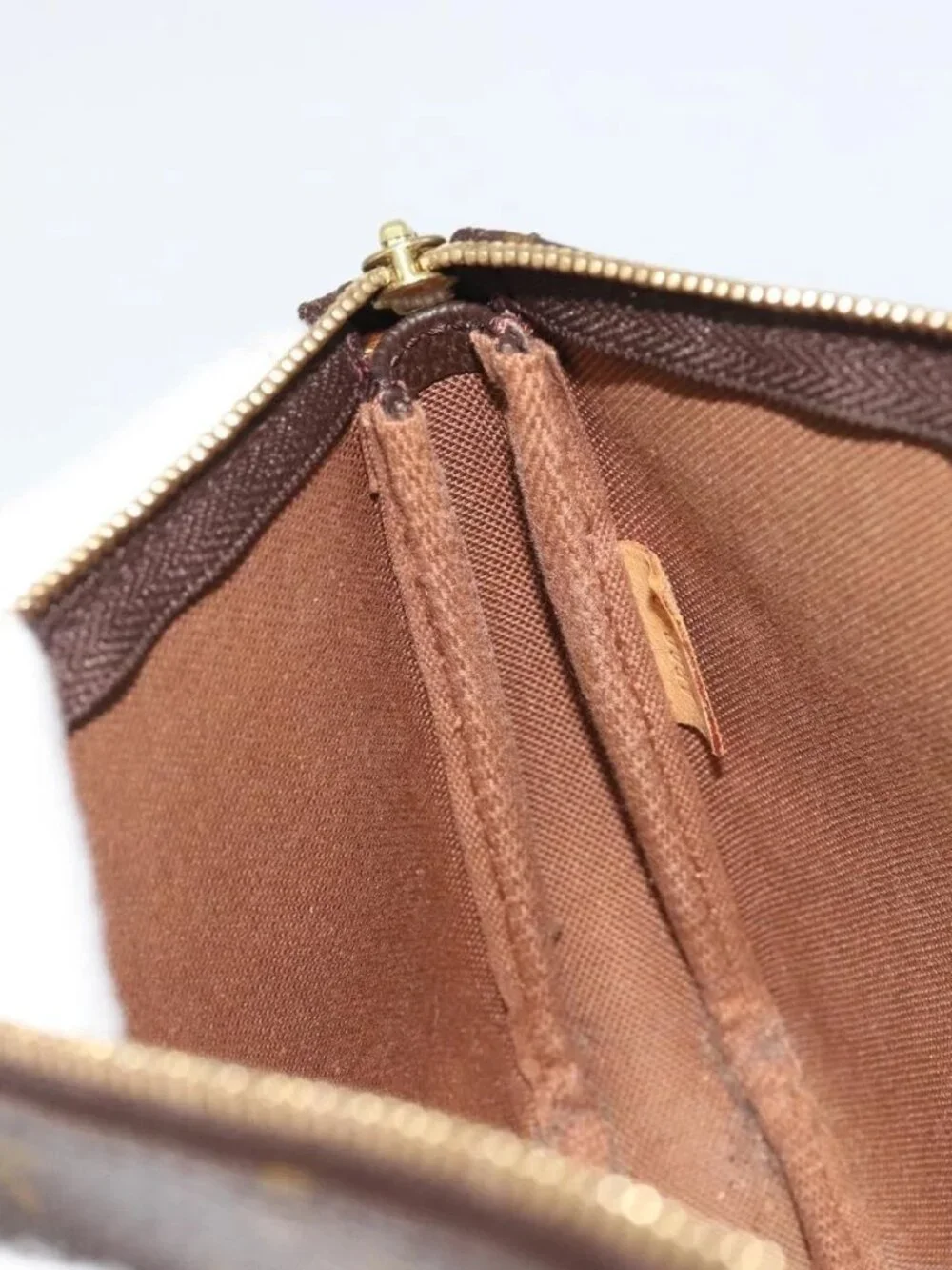 LOUIS VUITTON Monogram Pochette Accessoires Accessory Pouch M51980 Auth 188425